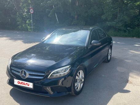 2019 Mercedes-Benz C-Класс 180 IV (W205) Рестайлинг, чёрный, 2750000 рублей, вид 1