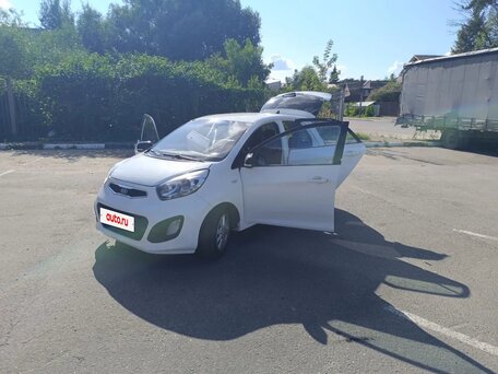 2012 Kia Picanto II, белый, 440000 рублей, вид 1