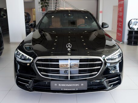2021 Mercedes-Benz S-Класс 350 d Long 4MATIC VII (W223), чёрный, 9000000 рублей, вид 1
