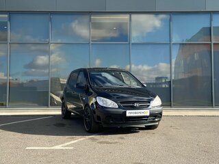 2008 Hyundai Getz I Рестайлинг, чёрный, 299000 рублей, вид 2