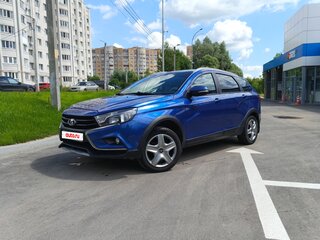 2021 Lada (ВАЗ) Vesta SW Cross I, синий, 1290000 рублей, вид 1