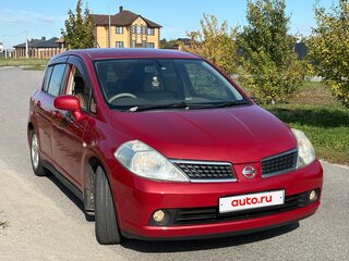 2005 Nissan Tiida I, красный, 599000 рублей, вид 1