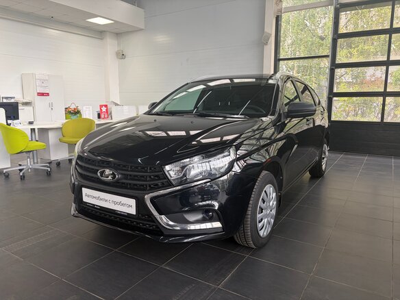 2020 Lada (ВАЗ) Vesta SW I, чёрный, 1119000 рублей