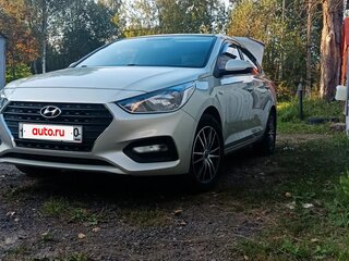2019 Hyundai Solaris II, бежевый, 1325000 рублей, вид 2