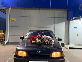 2007 Lada (ВАЗ) 2114, чёрный, 125000 рублей, вид 3