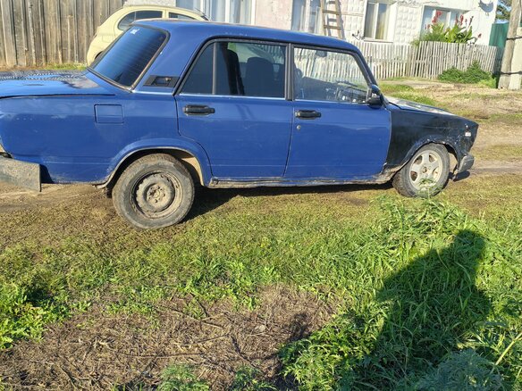 2006 Lada (ВАЗ) 2107, синий - вид 3