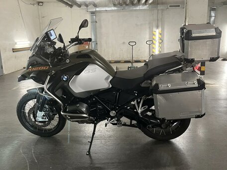 2015 BMW R 1200 GS Adventure, зелёный, 1320000 рублей, вид 3