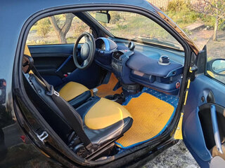 2000 Smart Fortwo City-Coupe I, чёрный, 450000 рублей, вид 4