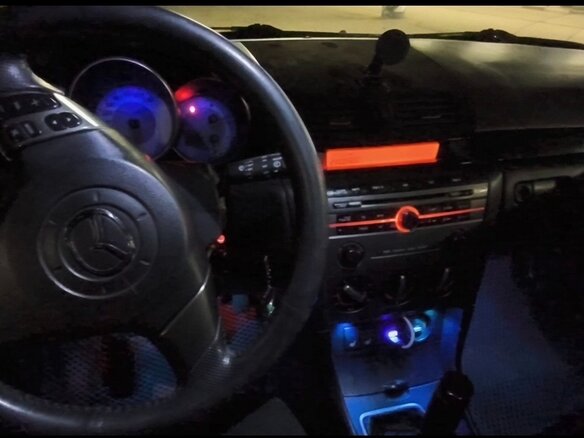 2007 Mazda 3 I (BK) Рестайлинг, чёрный, 380000 рублей - вид 14