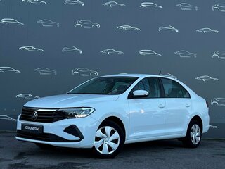 2021 Volkswagen Polo VI, белый, 1587400 рублей, вид 1