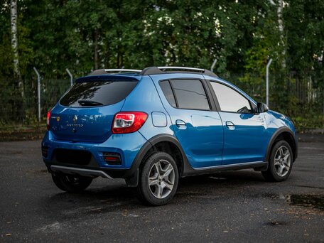 2019 Renault Sandero Stepway II Рестайлинг, синий, 1120000 рублей, вид 2