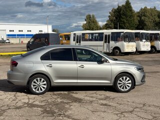 2020 Volkswagen Polo VI, серебристый, 1250000 рублей, вид 4