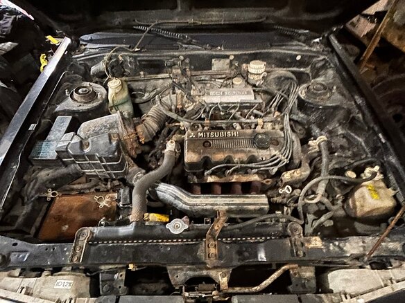 1991 Mitsubishi Galant VI, серый - вид 6