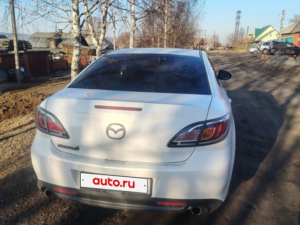 2010 Mazda 6 II (GH) Рестайлинг, белый, 990000 рублей - вид 3