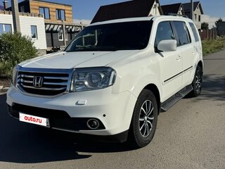 2011 Honda Pilot II Рестайлинг, белый, 1450000 рублей, вид 1