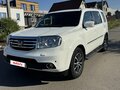 2011 Honda Pilot II Рестайлинг, белый, 1400000 рублей
