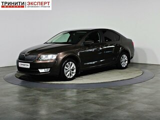 2013 Skoda Octavia III (A7), коричневый, 957000 рублей, вид 1