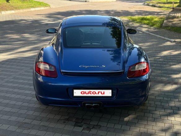 2007 Porsche Cayman S I (987), синий, 2650000 рублей - вид 5