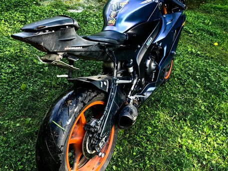 2018 Yamaha YZF-R6, синий, 650000 рублей, вид 2