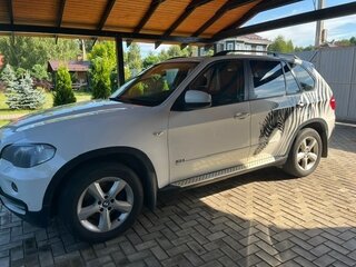 2008 BMW X5 30d II (E70), белый, 2500000 рублей, вид 5