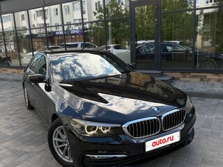 2017 BMW 5 серии 520d VII (G30/G31/G38), чёрный, 3600000 рублей, вид 4