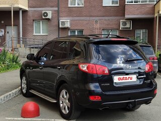2008 Hyundai Santa Fe II, чёрный, 1180000 рублей, вид 3