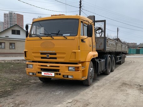 2008 КамАЗ 65116, жёлтый, 1580000 рублей, вид 2
