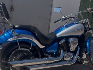 2007 Kawasaki VN900 Vulcan, синий, 400000 рублей, вид 2