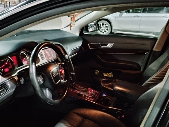 2006 Audi A6 III (C6), чёрный, 530000 рублей - вид 6