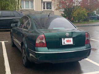 2001 Volkswagen Passat B5 Рестайлинг, зелёный, 249000 рублей, вид 5