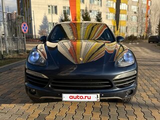 2013 Porsche Cayenne S Hybrid II (958), синий, 2800000 рублей, вид 2