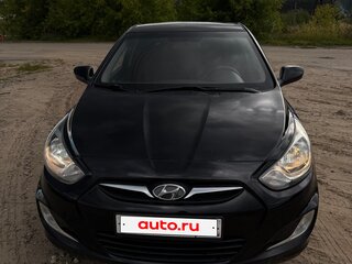 2011 Hyundai Solaris I, чёрный, 720000 рублей, вид 2