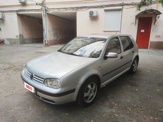 2000 Volkswagen Golf IV, серебристый, 499000 рублей, вид 2
