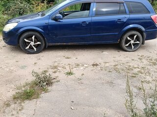 2007 Opel Astra H Рестайлинг, синий, 240000 рублей, вид 4