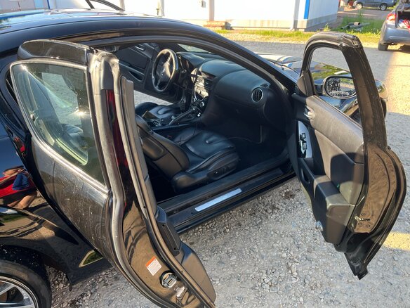 2004 Mazda RX-8 I, чёрный, 579000 рублей - вид 10