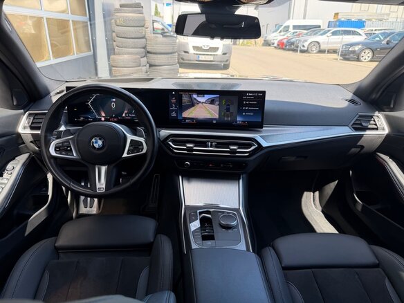 2023 BMW 3 серии 330d VII (G2x) Рестайлинг, чёрный - вид 24