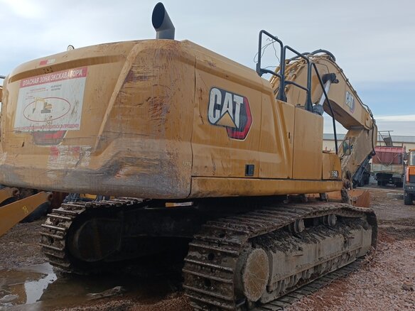 2021 Caterpillar 350, жёлтый, 13500000 рублей - вид 2