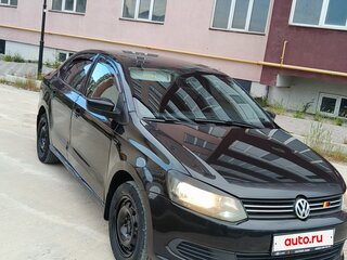 2012 Volkswagen Polo V, чёрный, 560000 рублей, вид 4