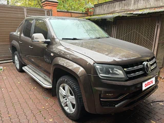 2017 Volkswagen Amarok I Рестайлинг, коричневый, 1300000 рублей, вид 3
