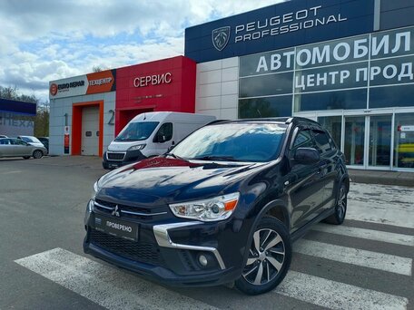 2018 Mitsubishi ASX I Рестайлинг 2, чёрный, 1515000 рублей, вид 2