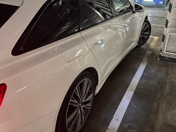 2018 Audi A6 45 TDI V (C8), белый - вид 7