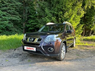 2012 Nissan X-Trail II Рестайлинг, коричневый, 1610000 рублей, вид 1