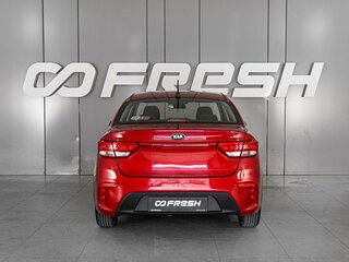 2017 Kia Rio IV, красный, 1299000 рублей, вид 4