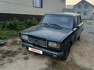 2011 Lada (ВАЗ) 2107, зелёный, 75000 рублей, вид 1