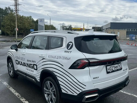 2024 Geely Okavango I Рестайлинг, белый, 3241000 рублей - вид 6