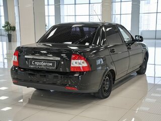 2015 Lada (ВАЗ) Priora I Рестайлинг, чёрный, 455000 рублей, вид 2