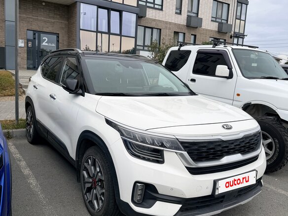 2020 Kia Seltos I, белый, 2130000 рублей