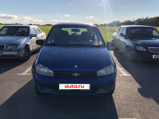 2010 Lada (ВАЗ) Kalina I, синий, 110000 рублей, вид 2