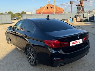 2019 BMW 5 серии 530d xDrive VII (G30/G31/G38), чёрный, 5600000 рублей, вид 2