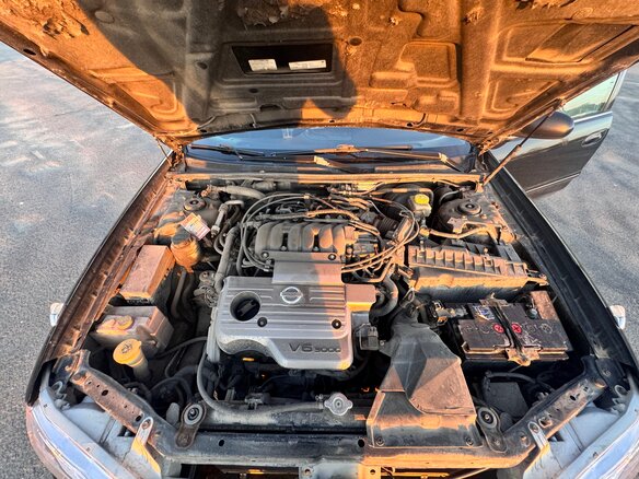 2005 Nissan Maxima V (A33), чёрный, 550000 рублей - вид 7